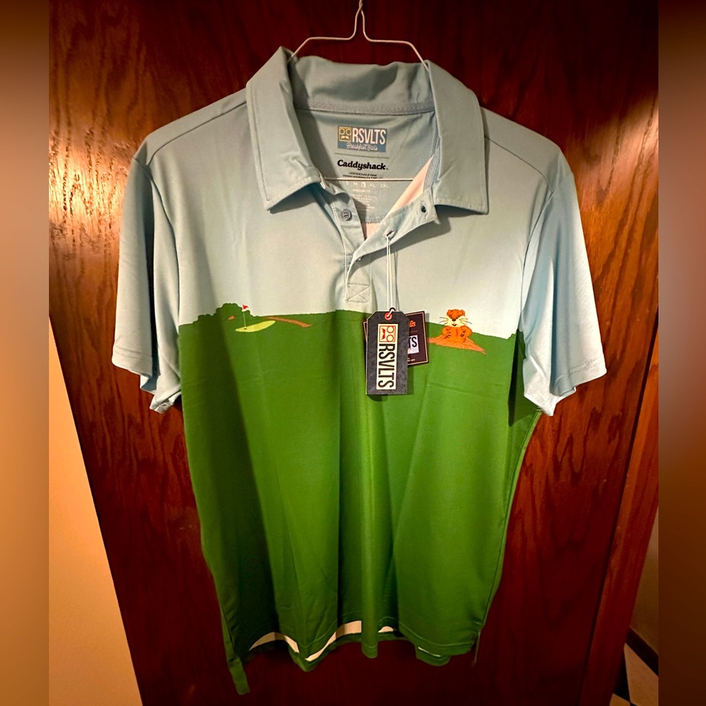 RSVLTS Caddyshack golf polo shirt